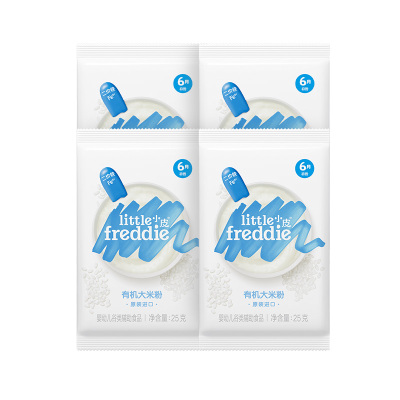 小皮婴儿有机高铁米粉试用装米糊