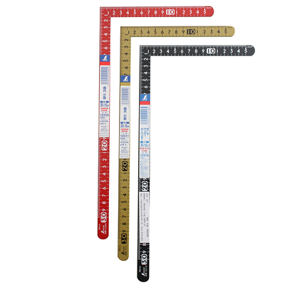 直角尺双面曲尺皮革制作用尺