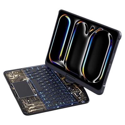 奈盾磁吸旋转iPad蓝牙键盘