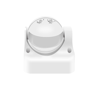 户外防水人体感应开关220V红外光控感应器明装开关自动延时可调