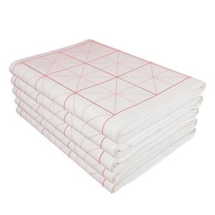 紫芳斋清仓处理加厚毛边纸米字格宣纸书法专用纸练毛笔字纸练习纸初学者套装用纸写毛笔字的纸半生半熟作品纸