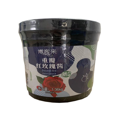 博客来重瓣红玫瑰酱果泥1360g