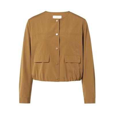 珂思文艺工装短款外套