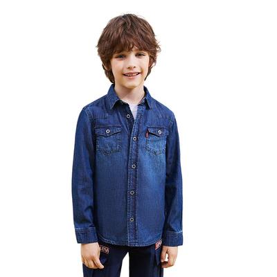 levi's李维斯童装官方男经典牛仔