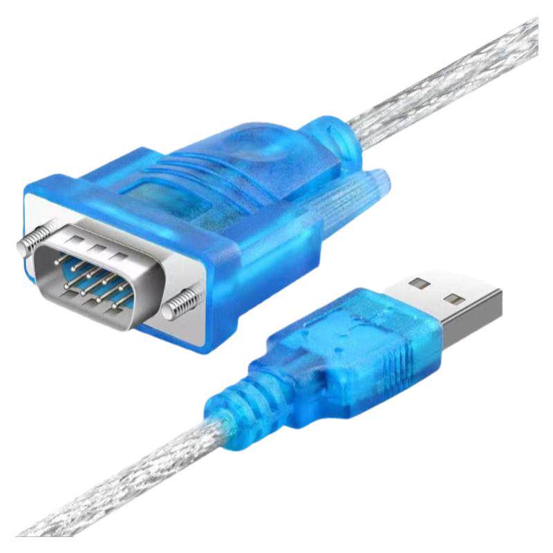 USB转串口线 9针 串口转USB CH340 USB转RS232串口 转COM W7 w8
