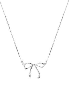 精致蝴蝶结项链女款2025新款高级