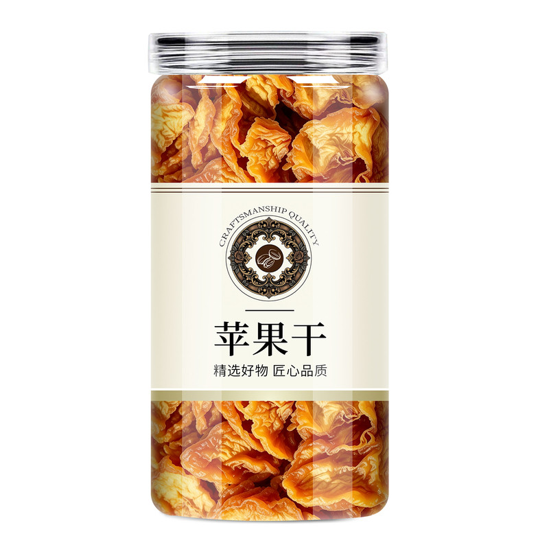 山东烟台农家自晒倒蒸苹果干软糯苹果干