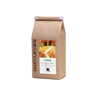 构想几何coffee瑰夏意式精品咖啡豆新鲜烘焙奶油茉莉花风味500g*2