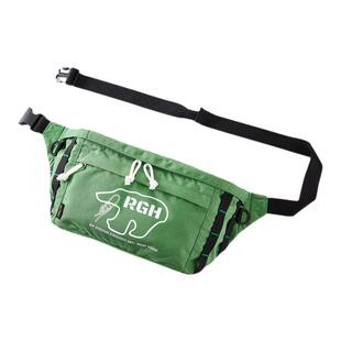 RGH 防水男士斜挎包夜光骑行包男大容量机能腰包户外旅游机车胸包