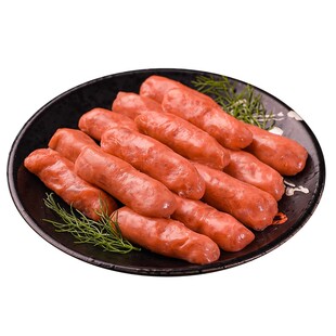 韩式风干肠脆皮风干小香肠韩国烤肉店烧烤食材猪肉爆汁香肠商用