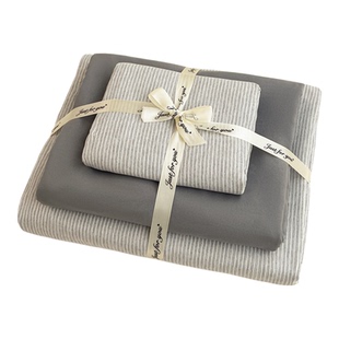 床上四件套纯棉2025新款全棉被套被罩床单床笠床品宿舍学生三件套