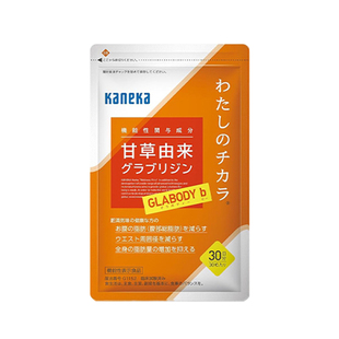 【自营】KANEKA甘草由来脂能焕活30粒 肚腩体重身材肌肉代谢日本