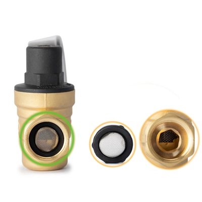 RV可调式无铅减压阀 水压调节阀 房车花园调压阀 黄铜稳压阀