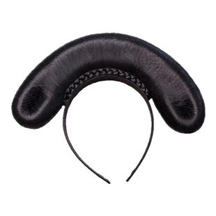 儿童格格发箍宝宝旗头发夹女童中国风宫女头饰头花汉服旗袍配饰女