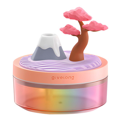 景观加湿器小型家用静音空气大喷雾办公室桌面充电便携式usb礼物