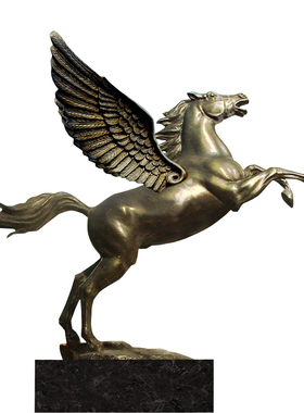 商业步行街城市广场定制马雕塑