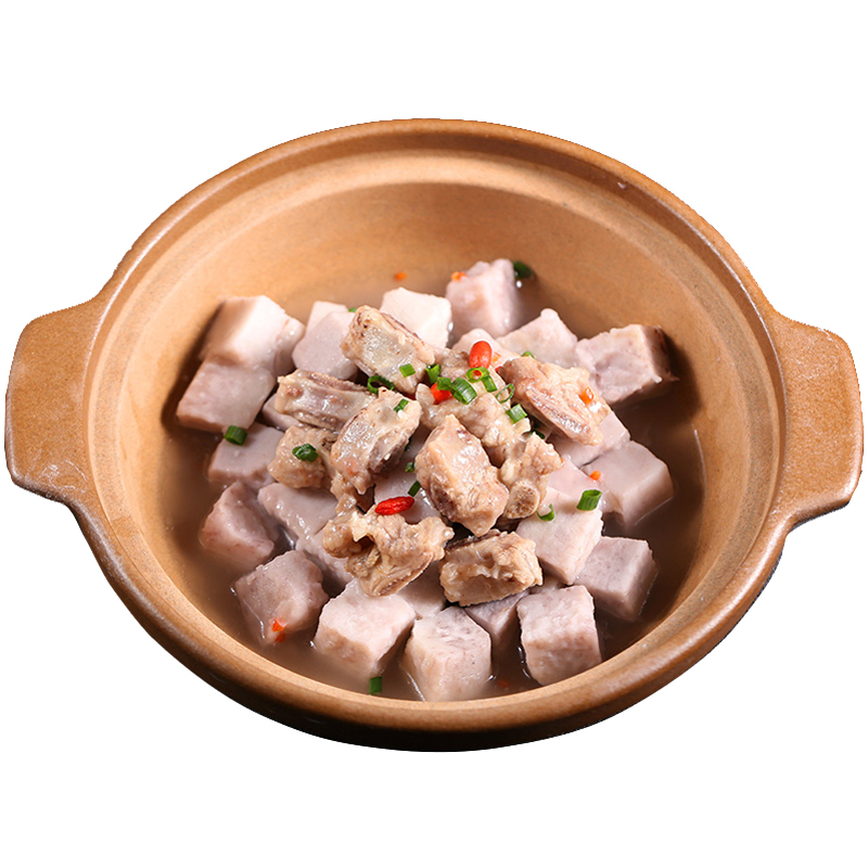 聪厨糯米香芋蒸排骨430g酒店宴席特色半成品菜饭店餐饮食材招牌菜