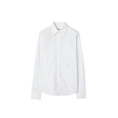 常规版型棉府绸正装衬衫BURBERRY