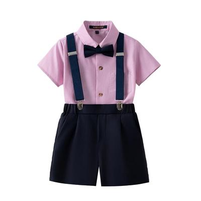 罗蒙男童礼服套装2025夏
