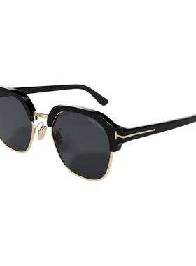 【2024秋冬新款】TOM FORD太阳镜 半框眼镜防紫外线墨镜 FT1166-K