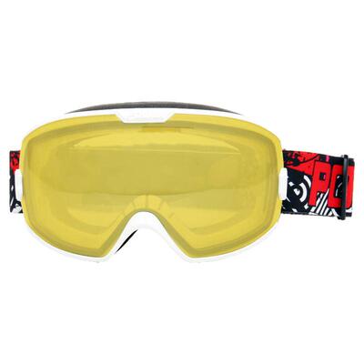 晚上专用夜视增光滑雪镜双层防雾