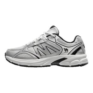 骆驼慢跑鞋女2025秋新款耐磨网面复古休闲鞋老爹鞋舒适银色运动鞋