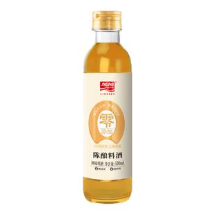 加加零添加陈酿料酒500mL家用去腥海鲜解膻烹饪清蒸烧肉调味品