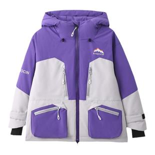 杜邦三防儿童滑雪羽绒服冬25男童中大童加厚保暖防风外套