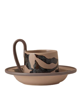 本墨 餐厅氛围布置装饰摆件样板房餐桌桌面侘寂风烛台花艺摆件