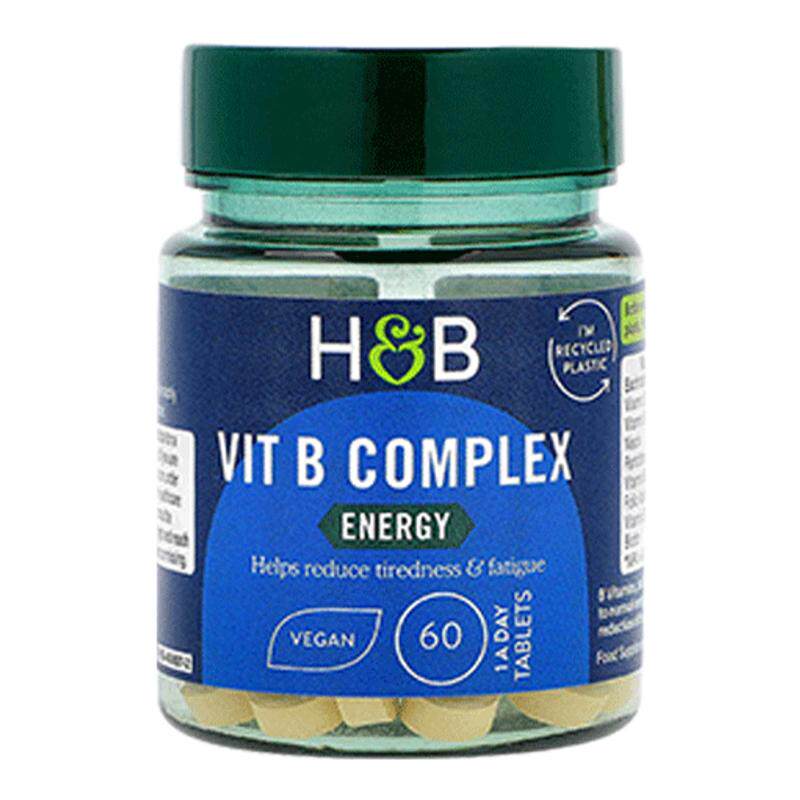 HB荷柏瑞多种复合维生素B族缓熬夜解疲劳维B60粒进口【部分临期】