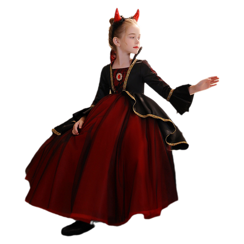 万圣节儿童服装cos服装小女孩天使翅膀装扮演出服女童精灵公主裙