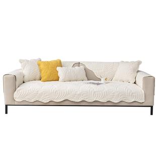 轻奢高级感沙发垫2025新款四季通用坐垫冬季皮沙发专用套罩盖布垫