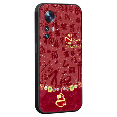 luckrider适用于小米12手机壳2201123c硅胶防摔外壳小米12x保护套2112123ac高级感xiaomi国潮风2201123c复古