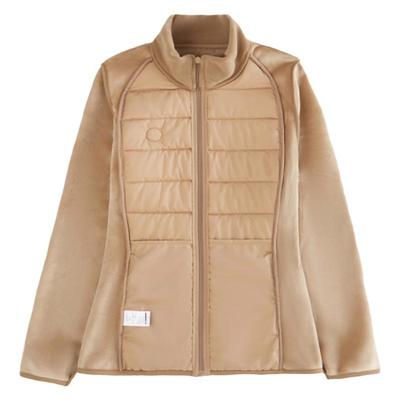 云感羊毛蚕丝气绒服男女拉链外套