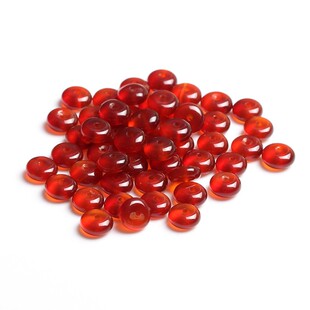 天然红玛瑙盘珠散珠隔片DIY手工串珠手链项链配件材料隔片单颗