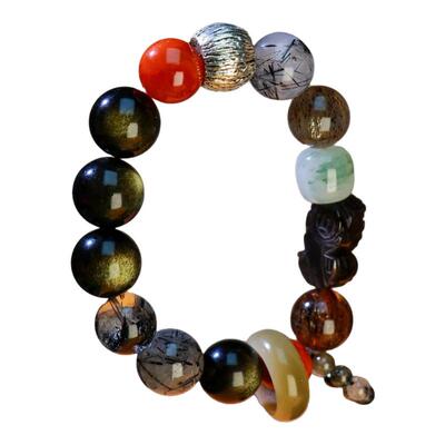 【祥瑞纳福】多宝水晶手链手串