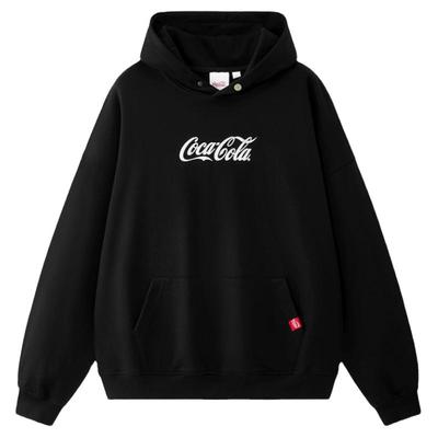 Coca-Cola可口可乐连帽加绒卫衣
