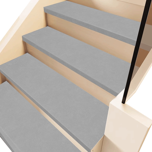 乳胶硅实木楼梯踏步垫免胶自粘家用防滑地垫台阶隔音复式楼梯地毯