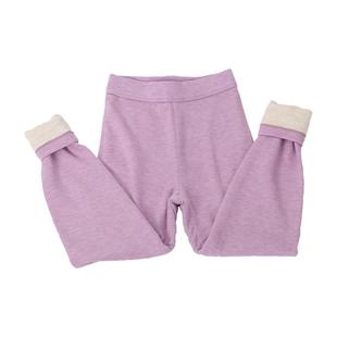 秋冬季儿童棉裤男童女童羊毛保暖裤双层三层中大童青少年羊绒打底