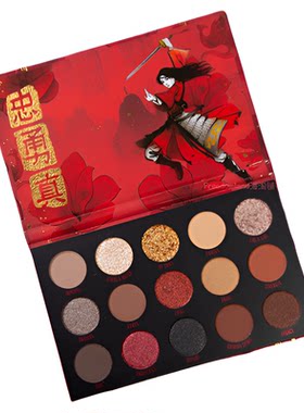 迪斯尼花木兰多质地colourpop12