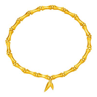 CAMIERY节节高升竹节招财转运手链轻奢小众精致 高级感百搭手链