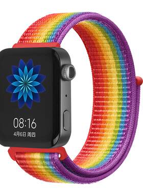 适用小米watch手表带尼龙回环