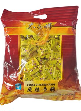 太子牌美国原粒进口礼盒人参糖