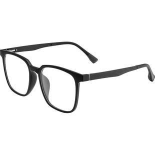 磁吸眼镜男近视可配度数大框一镜三用偏光时尚套镜三合一夜视墨镜