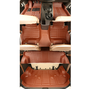 北汽幻速H2/H2E/s3脚垫七座S3L/H3/H3F专用7座全包围脚垫双层丝圈