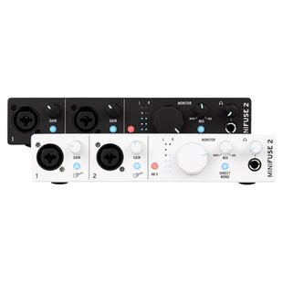 Arturia/法国 MiniFuse 有声书录制直播K歌编曲混音制作专业声卡