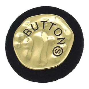 复古BUTTON植绒金属波纹面双拼纽扣西装上衣外套毛衣圆形装饰扣子