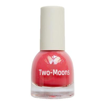 丽奈美甲 秋冬新品Two-Moons水性免烤指甲油T蜜桃百利甜金龟子色