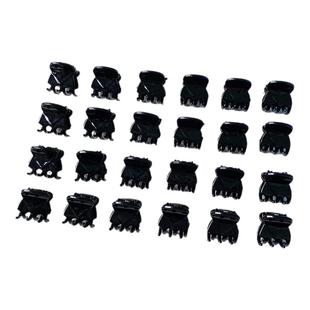 小号抓夹黑色小夹子头饰固定头发刘海尴尬期前额碎发夹头顶发夹女