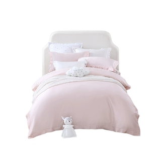 【商场同款】梦洁宝贝儿童天丝棉四件套女孩款A类床品嘟比贝西